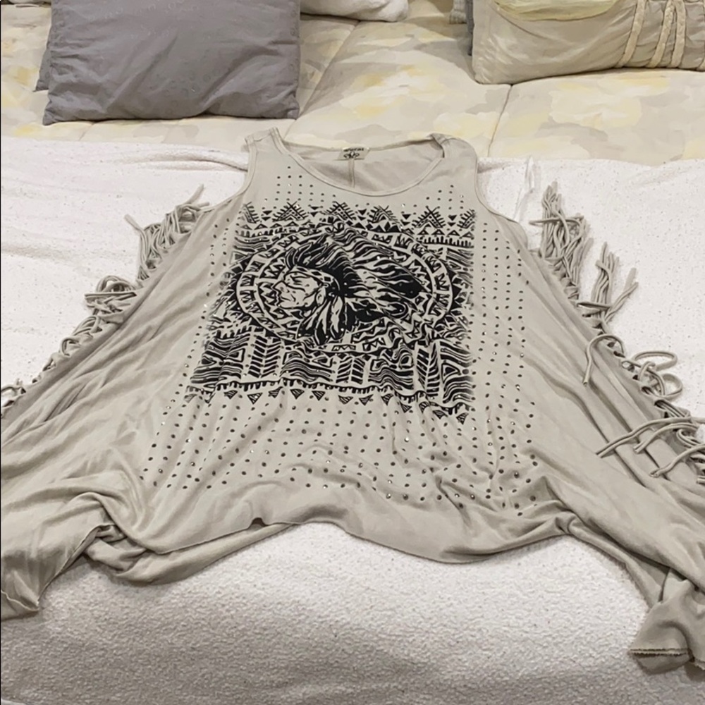 Vocal tunic tank top